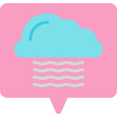 Fog icon vector illustration