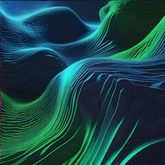 Soft Abstract Texture Background with Flowing Pastel Waves. Vibrant 3D Abstract Dreamscapes Background. Colorfull 3D Background.