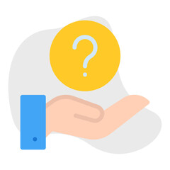 Question icon vector illustration
