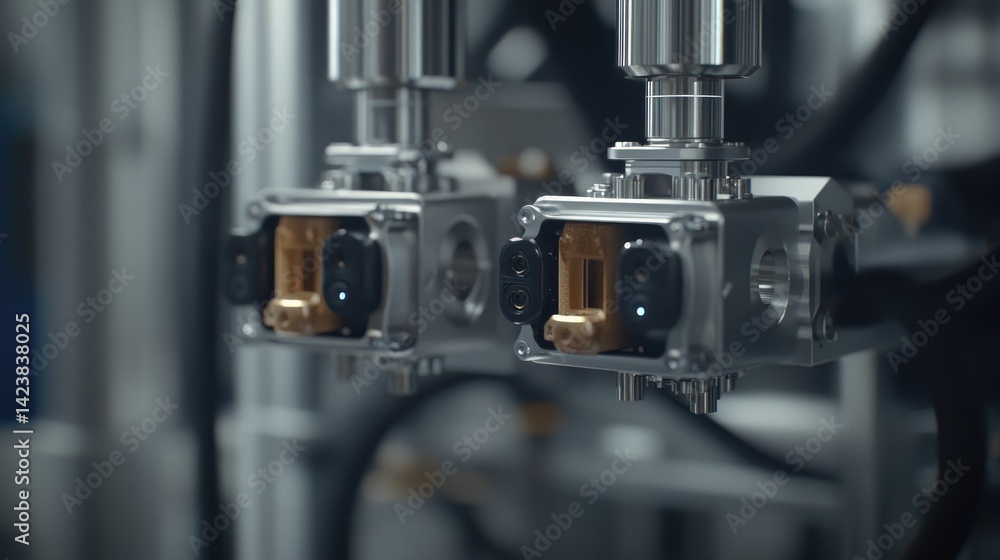 Poster industrial sensor modules attached to machinery enabling smart feedback loops
