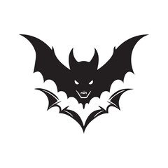 halloween bat vector illustration