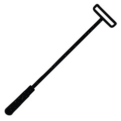 Isolated Pry Bar Tool on White Background