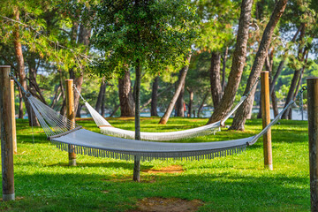 recreation area - hammocks