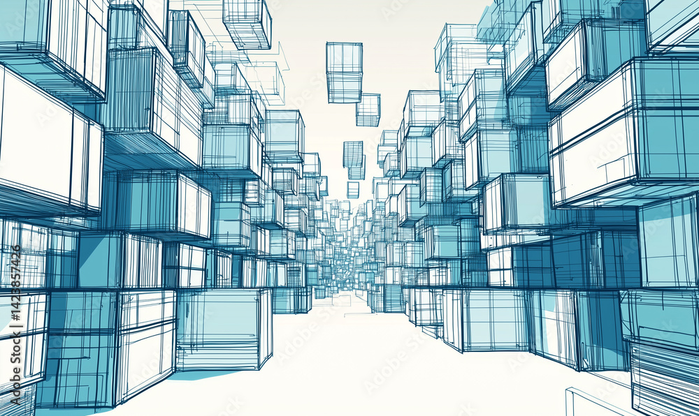 Aufkleber optimizing inventory management for efficient logistics and delivery in warehousing enhancing stocko