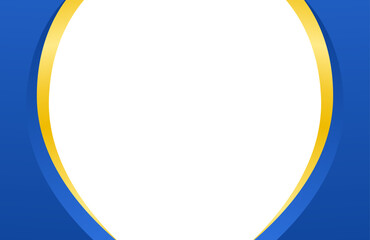 Modern Abstract Blue and Gold Wave Background. Modern border and frame design. Suitable for Invitations, certificates, awards, templates, banners, posters, cards, and more.