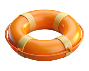 3d render icon lifebuoy 