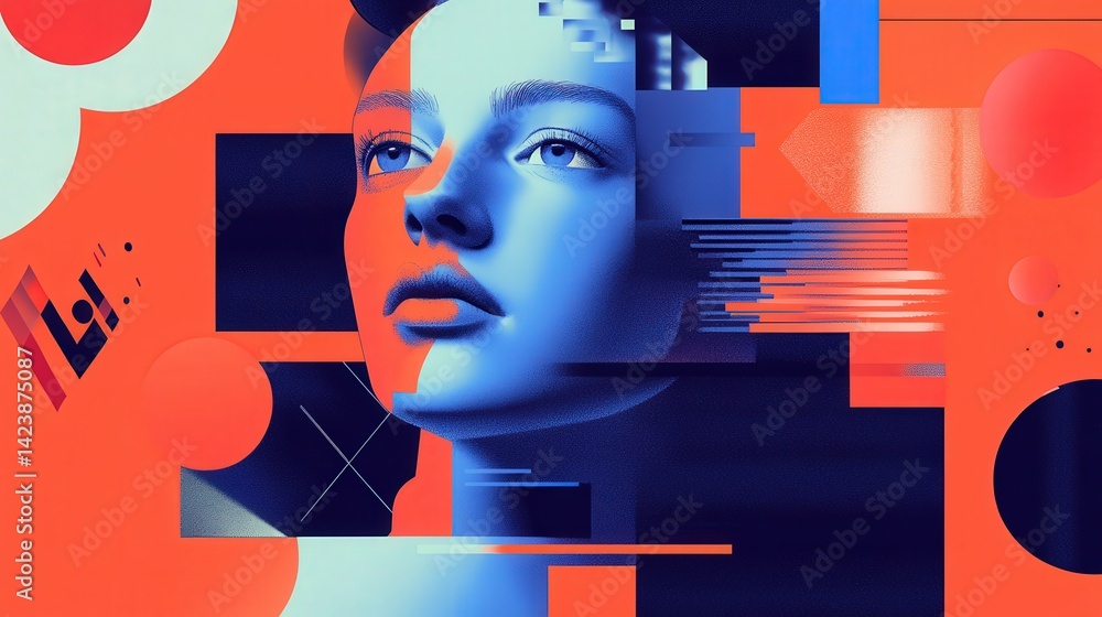 Aufkleber ai tool helping designers by suggesting unique typography, color palettes, and layout structures for
