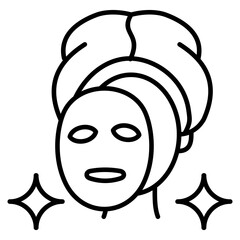 facial mask icon
