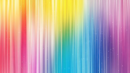 Obraz premium Vibrant Rainbow Vertical Stripes Background Texture Design Abstract Colorful Modern Digital Art Illustration for Print Web Wallpaper Design Project Bright Hues Gradient Smooth Lines Pattern image 