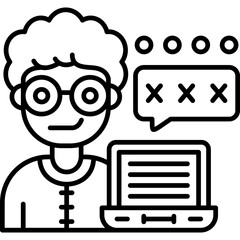 Access Denied Icon Vector Element