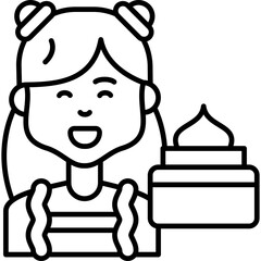 Moisturizer Icon Vector Element