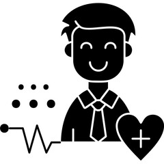 Healthy Icon Vector Element