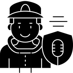 Voice Record Icon Vector Element