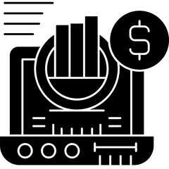 Balance Sheet Icon Vector Element
