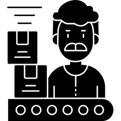 Manufacturing Icon Vector Element