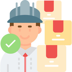 Inventory Icon Vector Element