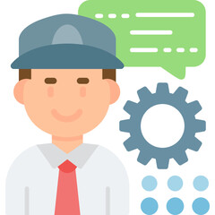 Project Message Icon Vector Element