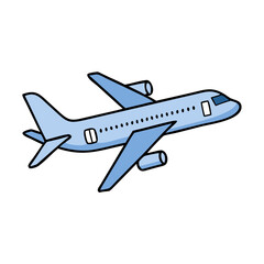 airplane icon, airplane vector illustration-simple illustration of airplane, perfect for airplane logos and icons