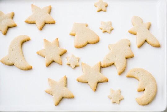 Handmade Star-Shaped Cookies – Festive Homemade Baking for Holidays and Special Occasions