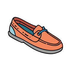 boat shoes icon, boat shoes vector illustration-simple illustration of boat shoes, perfect for boat shoes logos and icons
