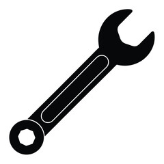 Isolated Garage Workbench on White Background