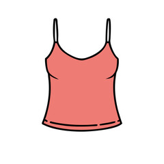 camisole icon, camisole vector illustration-simple illustration of camisole, perfect for camisole logos and icons