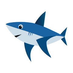 High-quality shark vector art on a white background. Perfect for digital design, prints, and creative projects. Clean, scalable, and ready to use.