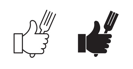 Fototapeta premium Good food icon