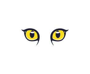 Animal Eyes. Vector illustration