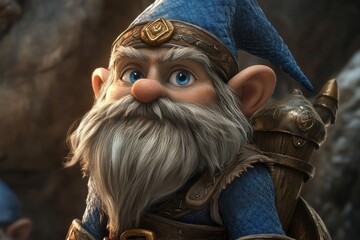 doll in the garden with magic module