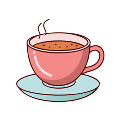 cup of coffee icon, cup of coffee vector illustration-simple illustration of cup of coffee, perfect for cup of coffee logos and icons