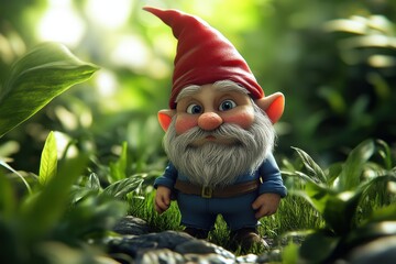 santa claus with a bag hat on head