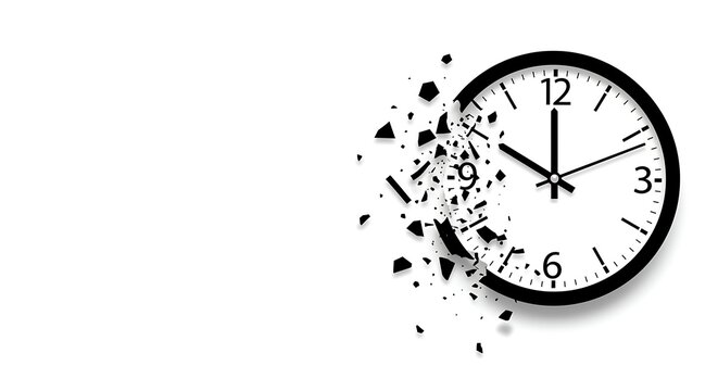 Time Running Out: Shattered Clock Face