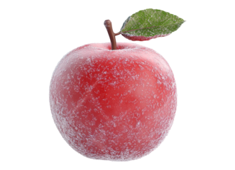Frozen Red Apple