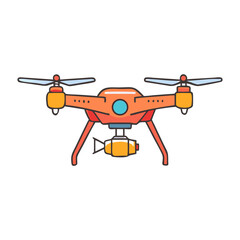 drone icon, drone vector illustration-simple illustration of drone, perfect for drone logos and icons