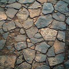 Obraz premium Cobblestone pavement texture