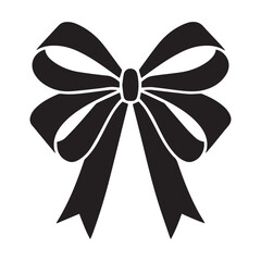 Bow Ribbon with Tails Icon