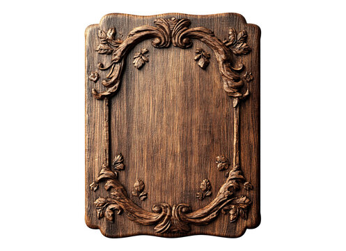 handcrafted wooden sign