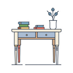 entryway table icon, entryway table vector illustration-simple illustration of entryway table, perfect for entryway table logos and icons