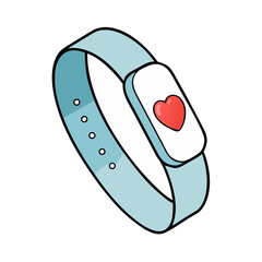 fitness tracker icon, fitness tracker vector illustration-simple illustration of fitness tracker, perfect for fitness tracker logos and icons