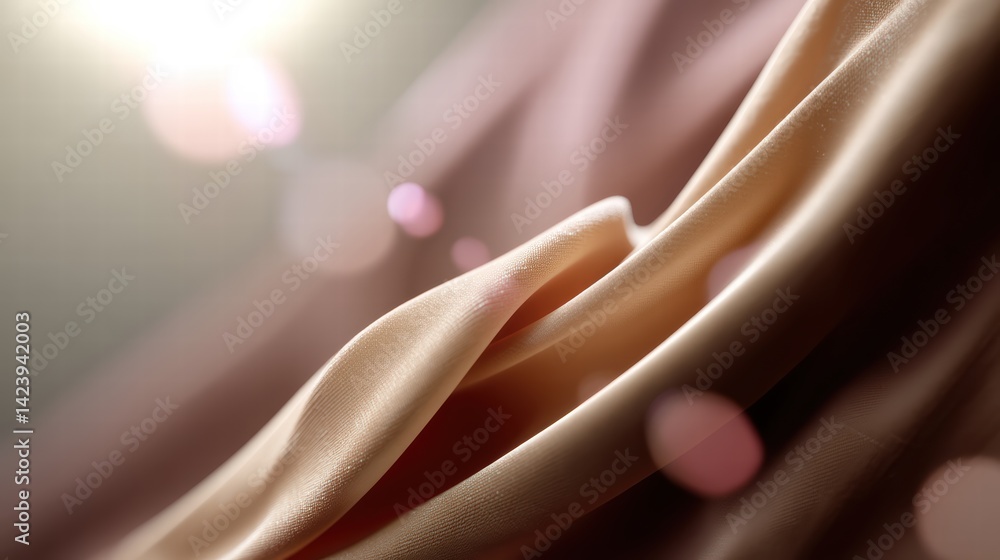 Aufkleber soft fabric texture with gentle gradients and warm tones, creating elegant and soothing atmosphere. 