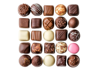 luxurious assortment artisan chocolates