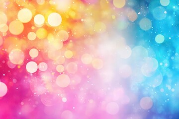 Vibrant Colorful String Lights Illuminating a Festive Evening Atmosphere with Soft Glow Creating a Magical and Cheerful Ambiance for Gatherings