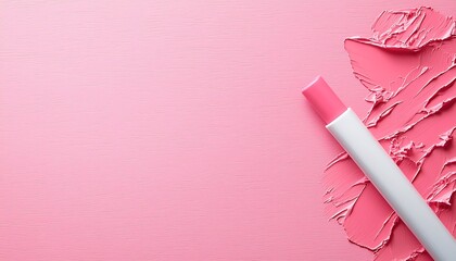 Pink Lipstick Product Display