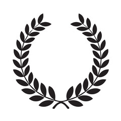 laurel wreath vector
