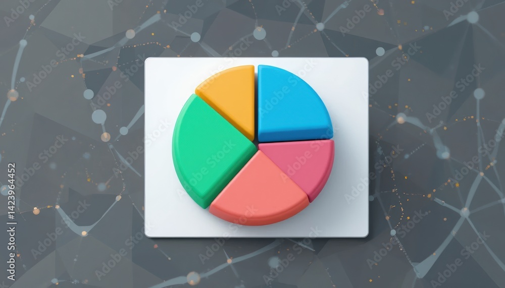 Poster data visualization techniques business analytics infographic representation digital environment aeri