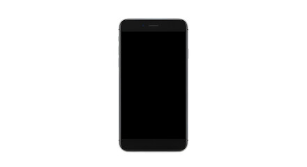 Naklejka premium Blank smartphone screen mockup