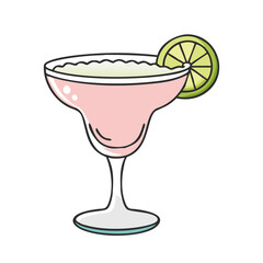 margarita with salt rim icon, margarita with salt rim vector illustration-simple illustration of margarita with salt rim, perfect for margarita with salt rim logos and icons