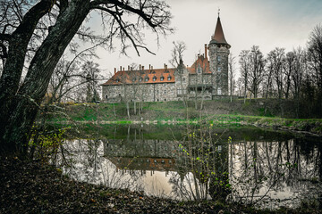 Naklejka premium Cesvaine Castle in Latvia