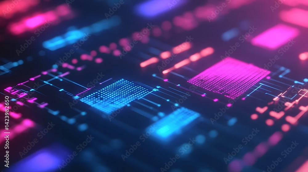 Poster futuristic digital tax checklist with efficient analytics for optimized tax planning